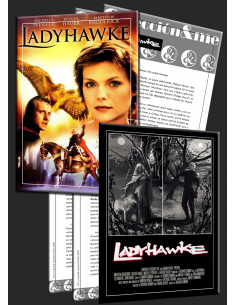 Colección &Me - 5 postales del 40º aniversario de "Lady halcón"
