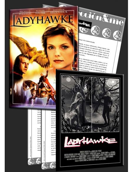 Colección &Me - 5 postales del 40º aniversario de "Lady halcón"