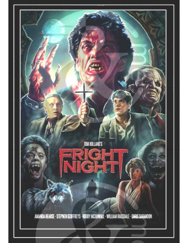 Colección &Me - 5 postales del 40º aniversario de "Fright Night"
