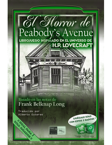 El horror de Peabody's Avenue - Librojuego (Ed. Tapa blanda)