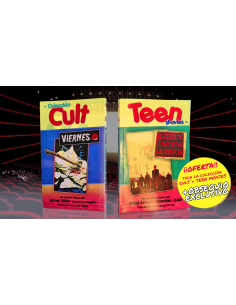 CULT & TEEN MOVIES Nº4. El club de los poetas muertos / Viernes 13 (Ed. Tapa blanda con solapas y sobrecubierta)