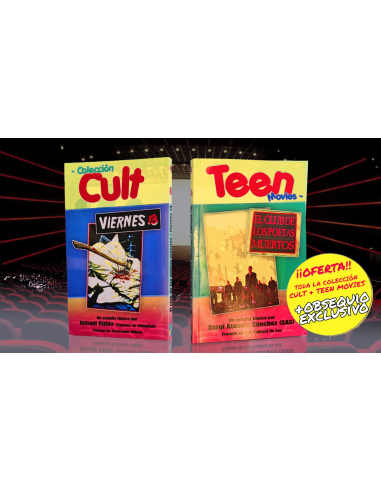 CULT & TEEN MOVIES Nº4. El club de los poetas muertos / Viernes 13 (Ed. Tapa blanda con solapas y sobrecubierta)