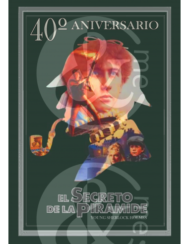 Colección &Me - 5 postales del 40º aniversario de "El secreto de la pirámide"