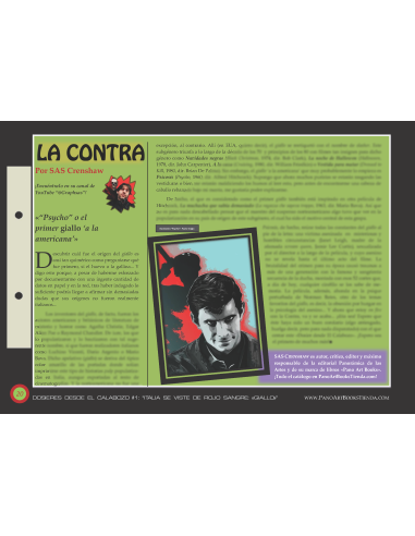 DOSIERES DESDE EL CALABOZO Nº1: GIALLO (Ed. Grapa)