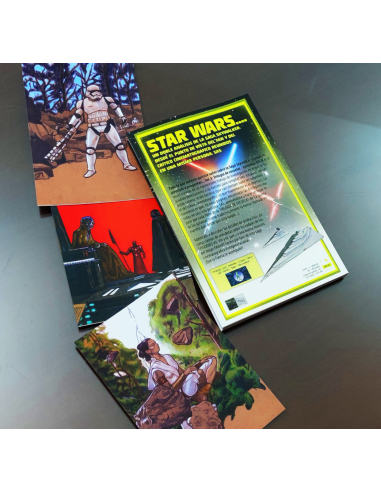 SAGA SKYWALKER Vol.3 - Trilogía de Secuelas + ¡¡3 postales exclusivas de REGALO!! (Tapa blanda con solapas)