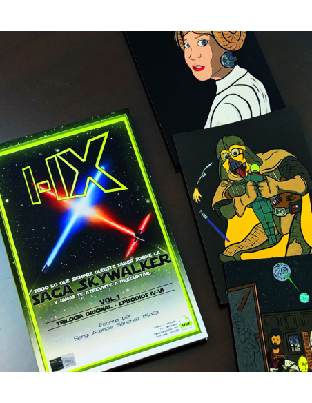 ¡ÚLTIMAS COPIAS! SAGA SKYWALKER Vol.1 - Trilogía Original + ¡¡3 postales exclusivas de REGALO!! (Tapa blanda con solapas)