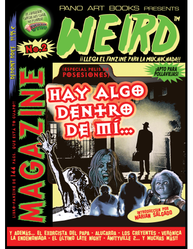 WEIRD MAG Núm.2 + REGALO póster de Cindy Weird (The Final Reprint. Ed. Tapa blanda)
