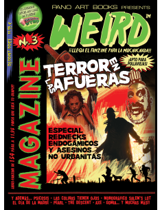 WEIRD MAG "TERROR EN LAS AFUERAS" (Especial Rednecks) + REGALO póster de Cindy Weird (The Final Reprint. Ed. Tapa blanda)