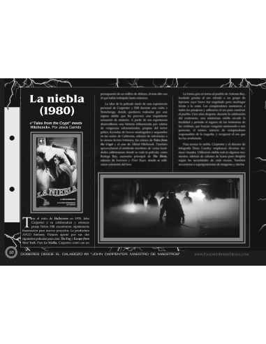DOSIERES DESDE EL CALABOZO Nº2: JOHN CARPENTER. Maestro de maestros (Ed. Grapa)