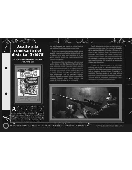 DOSIERES DESDE EL CALABOZO Nº2: JOHN CARPENTER. Maestro de maestros (Ed. Grapa)