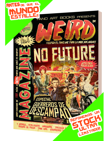 WEIRD MAG "NO FUTURE" (Especial Pelis Postapocalípticas) Ed. Tapa blanda