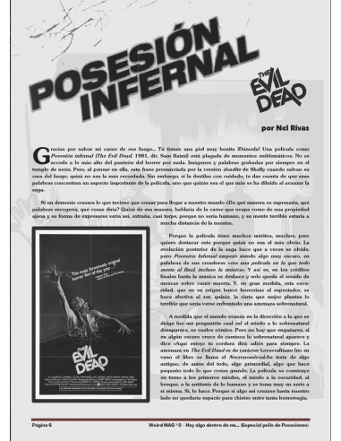 WEIRD MAG Núm.2 + REGALO póster de Cindy Weird (The Final Reprint. Ed. Tapa blanda)