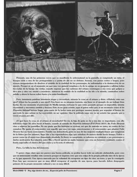 WEIRD MAG Núm.2 + REGALO póster de Cindy Weird (The Final Reprint. Ed. Tapa blanda)