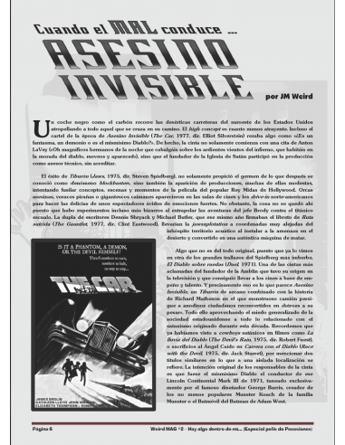 WEIRD MAG Núm.2 + REGALO póster de Cindy Weird (The Final Reprint. Ed. Tapa blanda)