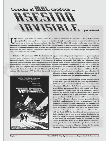 WEIRD MAG Núm.2 + REGALO póster de Cindy Weird (The Final Reprint. Ed. Tapa blanda)