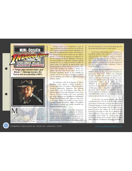 DOSIERES Nº 6: "HARRISON FORD" (Ed. Grapa)