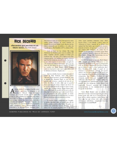 DOSIERES Nº 6: "HARRISON FORD" (Ed. Grapa)