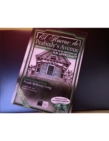 El horror de Peabody's Avenue - Librojuego (Ed. Tapa blanda)