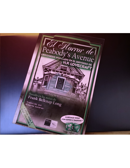 El horror de Peabody's Avenue - Librojuego (Ed. Tapa blanda)