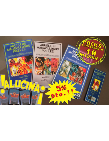 Pack TRÍO DE PÍXELES: Colección de AMP