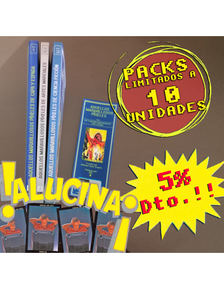 Pack TRÍO DE PÍXELES: Colección de AMP