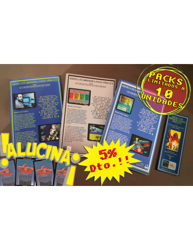 Pack TRÍO DE PÍXELES: Colección de AMP