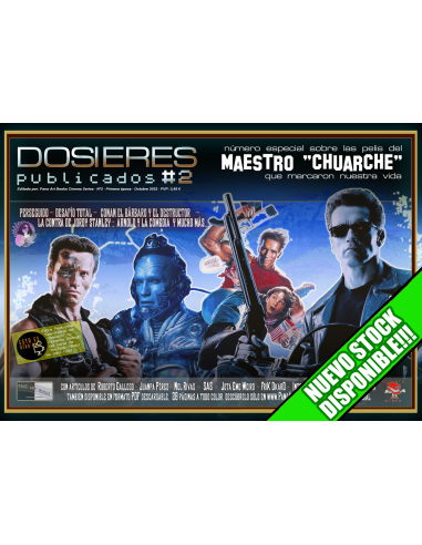 DOSIERES Nº 2: MAESTRO 'CHUARCHE' (ARNOLD SCHWARZENEGGER) (Ed. Grapa)
